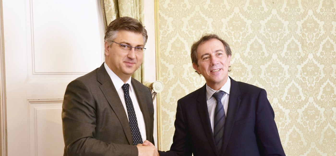 Predsjednik Vlade s potpredsjednikom Svjetske banke za Europu i Središnju Aziju